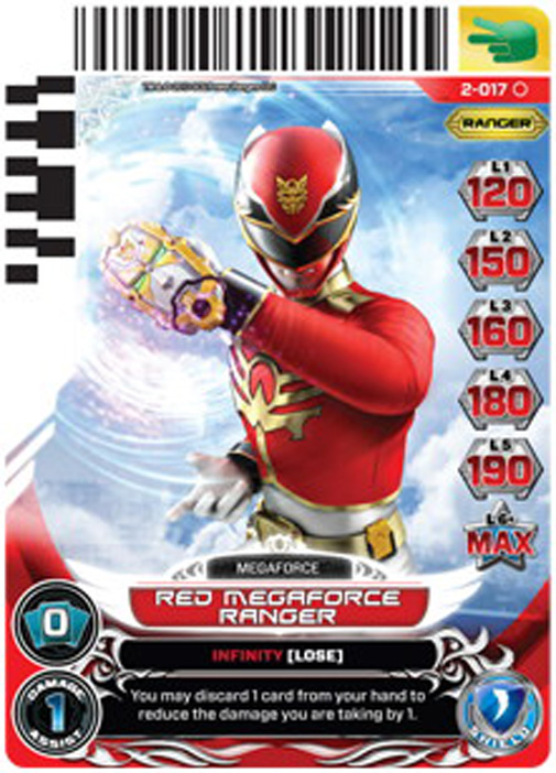 Red Megaforce Ranger 017